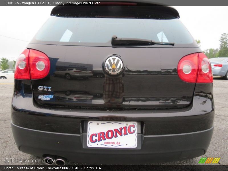 Black / Interlagos Plaid Cloth 2006 Volkswagen GTI 2.0T