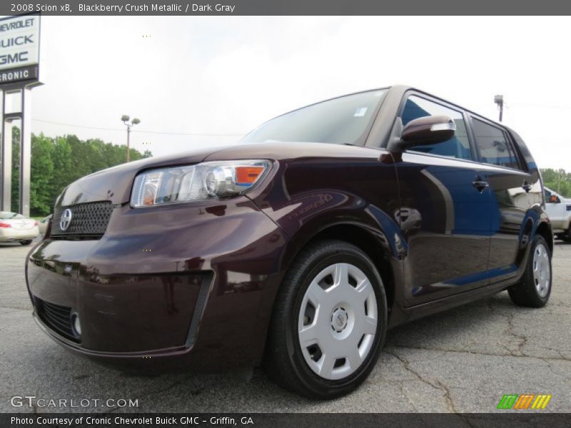 Blackberry Crush Metallic / Dark Gray 2008 Scion xB