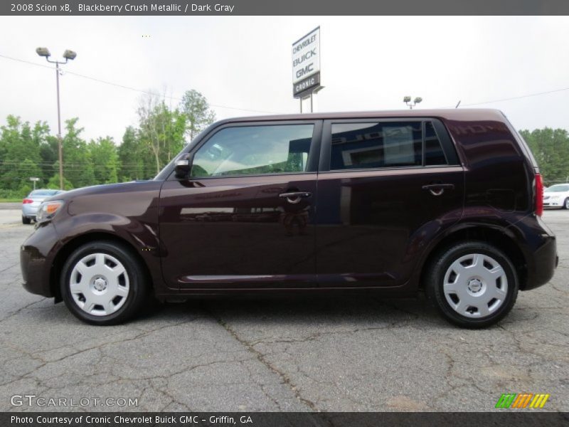 Blackberry Crush Metallic / Dark Gray 2008 Scion xB