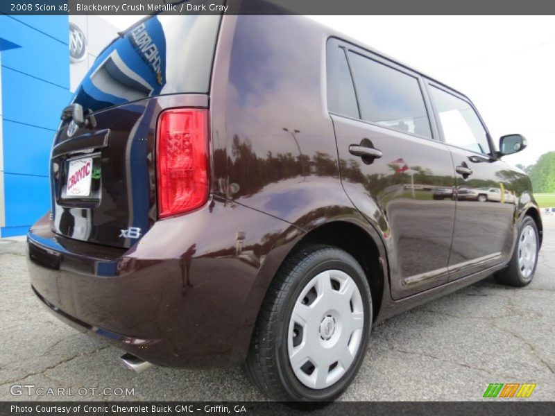 Blackberry Crush Metallic / Dark Gray 2008 Scion xB