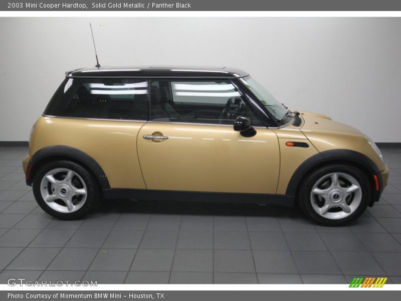  2003 Cooper Hardtop Solid Gold Metallic