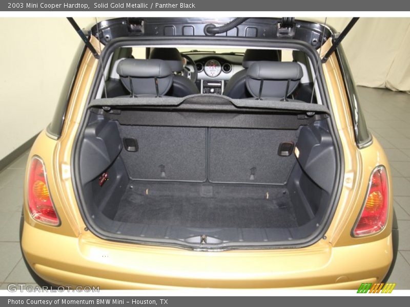  2003 Cooper Hardtop Trunk