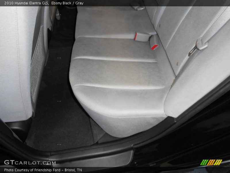 Ebony Black / Gray 2010 Hyundai Elantra GLS