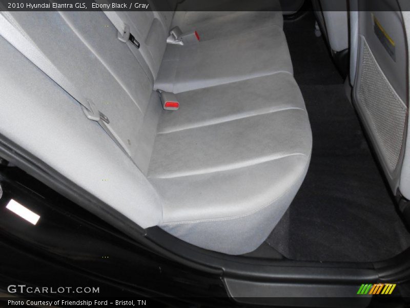 Ebony Black / Gray 2010 Hyundai Elantra GLS