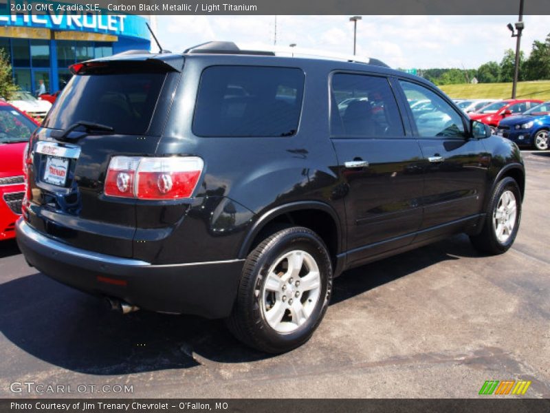 Carbon Black Metallic / Light Titanium 2010 GMC Acadia SLE