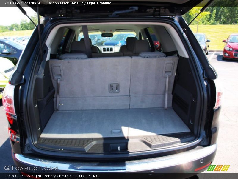 Carbon Black Metallic / Light Titanium 2010 GMC Acadia SLE
