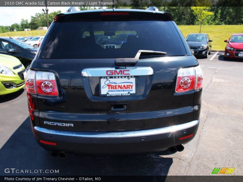 Carbon Black Metallic / Light Titanium 2010 GMC Acadia SLE