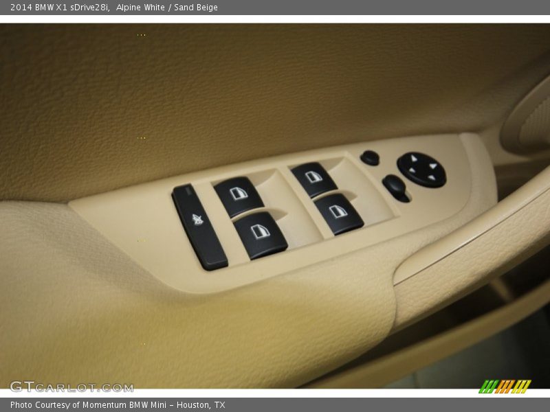 Alpine White / Sand Beige 2014 BMW X1 sDrive28i
