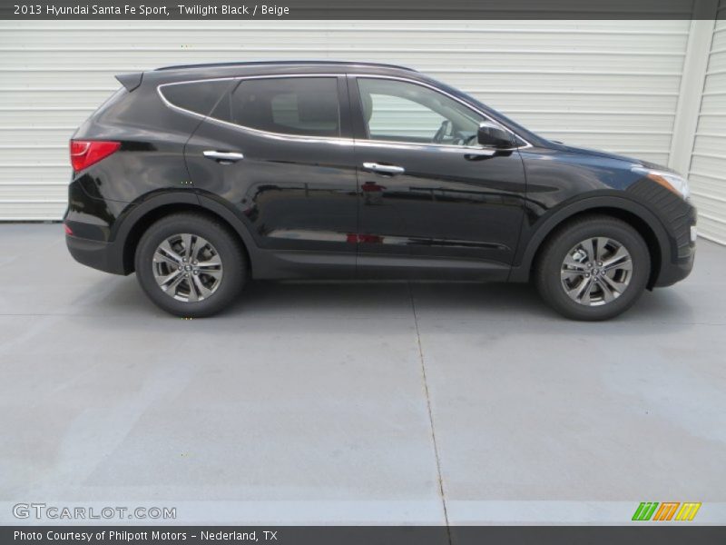 Twilight Black / Beige 2013 Hyundai Santa Fe Sport