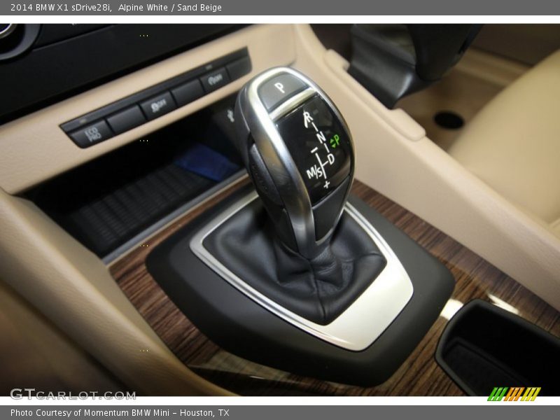 Alpine White / Sand Beige 2014 BMW X1 sDrive28i