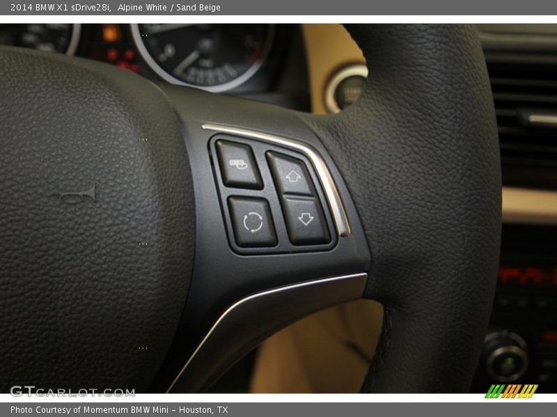 Alpine White / Sand Beige 2014 BMW X1 sDrive28i