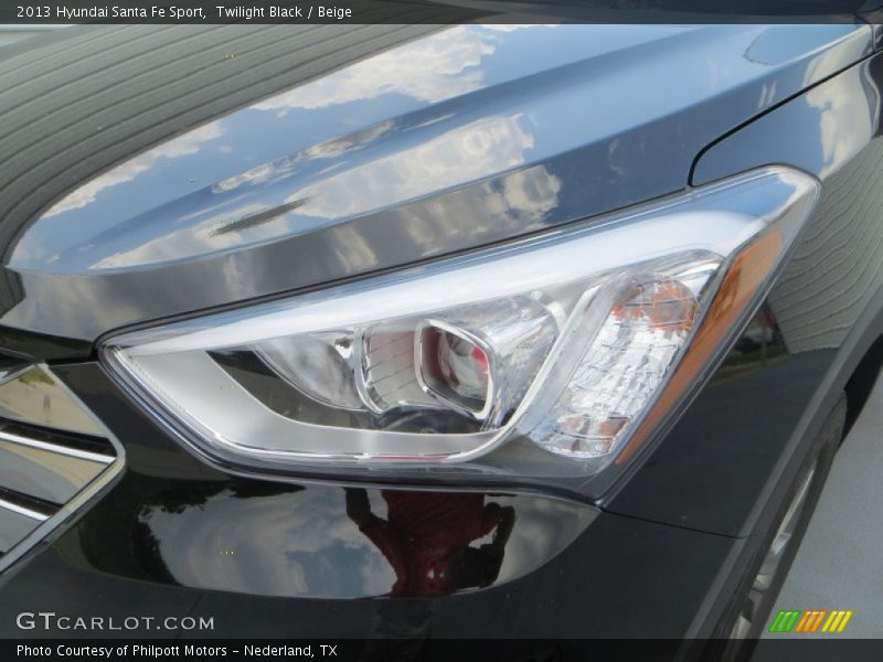 Twilight Black / Beige 2013 Hyundai Santa Fe Sport