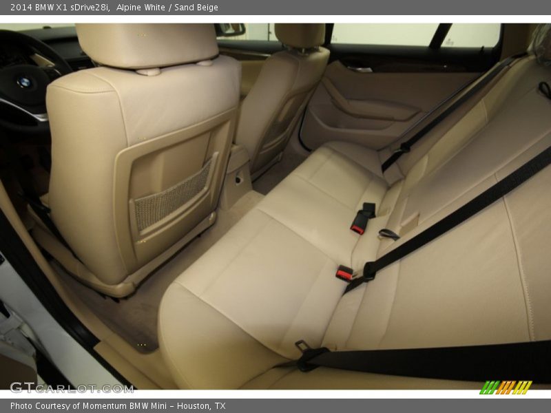 Alpine White / Sand Beige 2014 BMW X1 sDrive28i