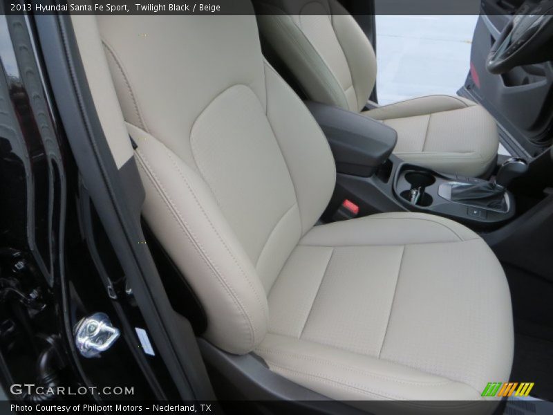 Twilight Black / Beige 2013 Hyundai Santa Fe Sport