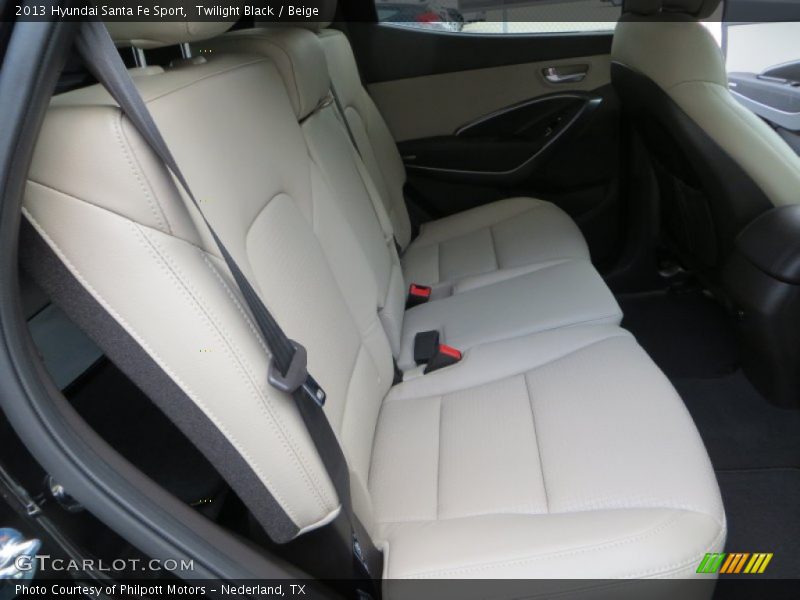 Twilight Black / Beige 2013 Hyundai Santa Fe Sport