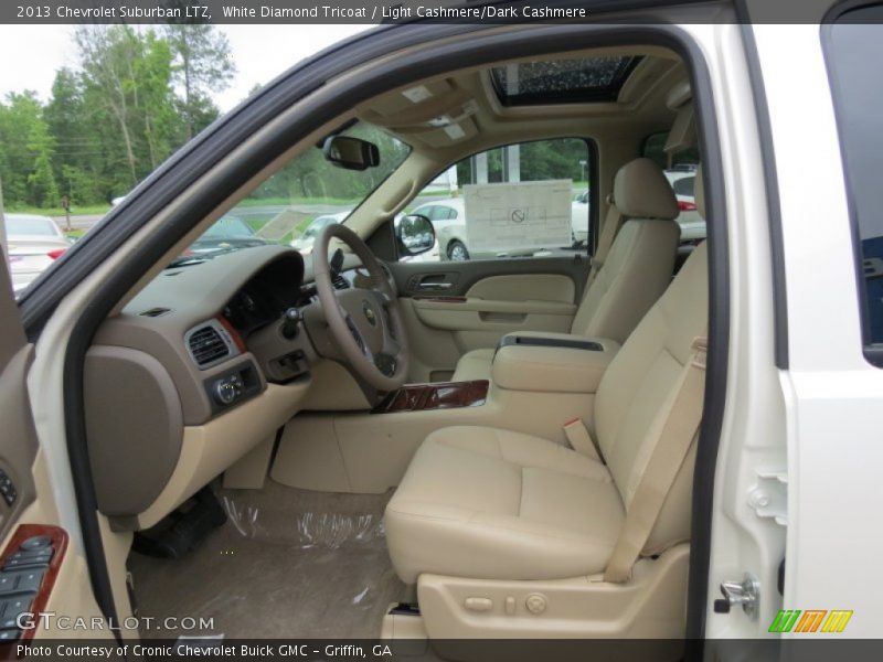 Front Seat of 2013 Suburban LTZ
