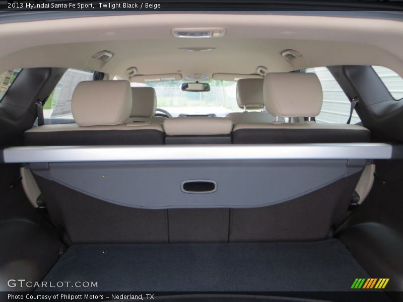 Twilight Black / Beige 2013 Hyundai Santa Fe Sport