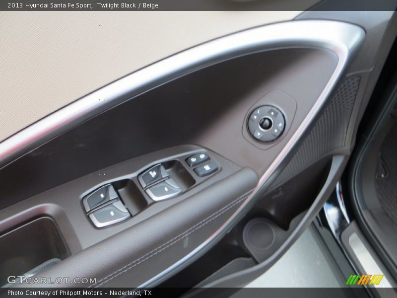 Twilight Black / Beige 2013 Hyundai Santa Fe Sport