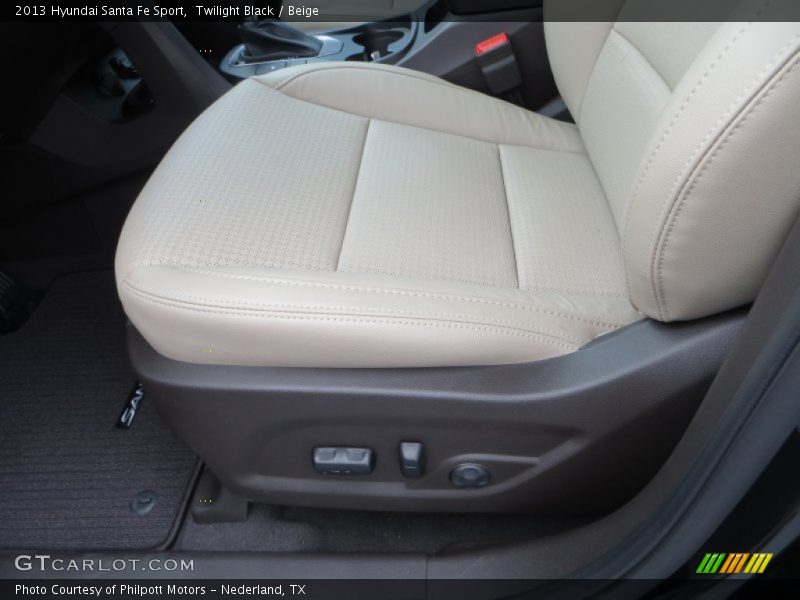 Twilight Black / Beige 2013 Hyundai Santa Fe Sport