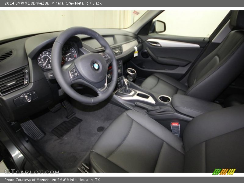 Mineral Grey Metallic / Black 2014 BMW X1 sDrive28i