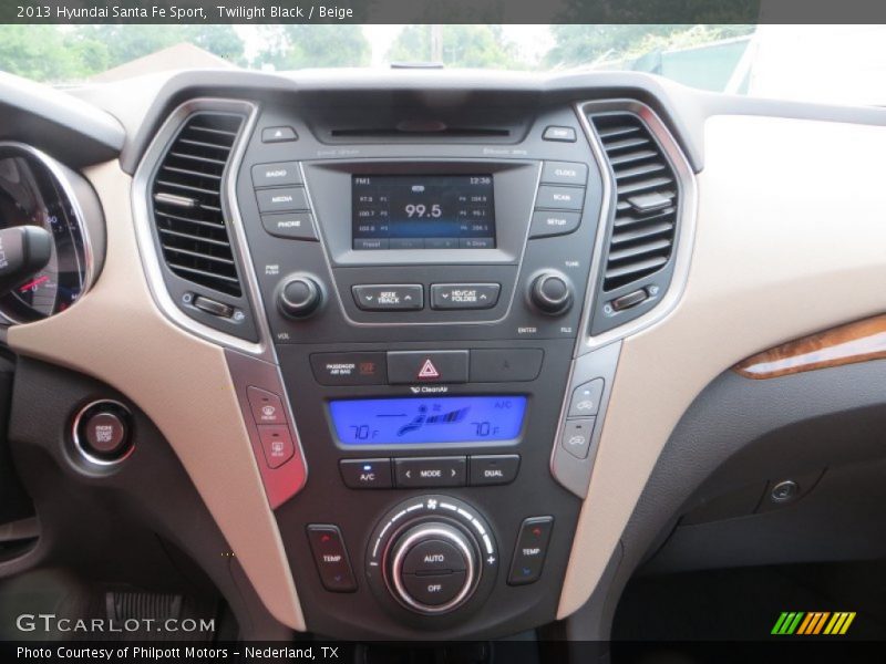 Twilight Black / Beige 2013 Hyundai Santa Fe Sport
