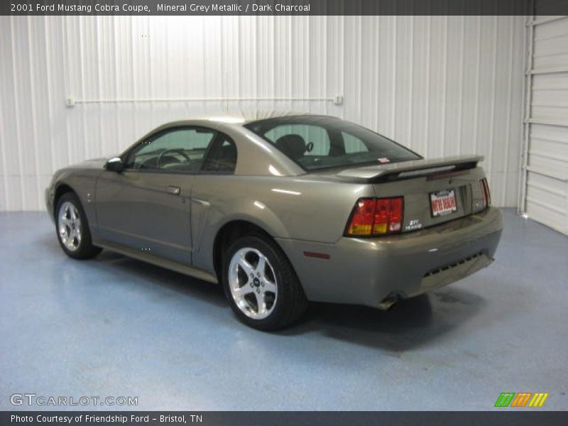 Mineral Grey Metallic / Dark Charcoal 2001 Ford Mustang Cobra Coupe