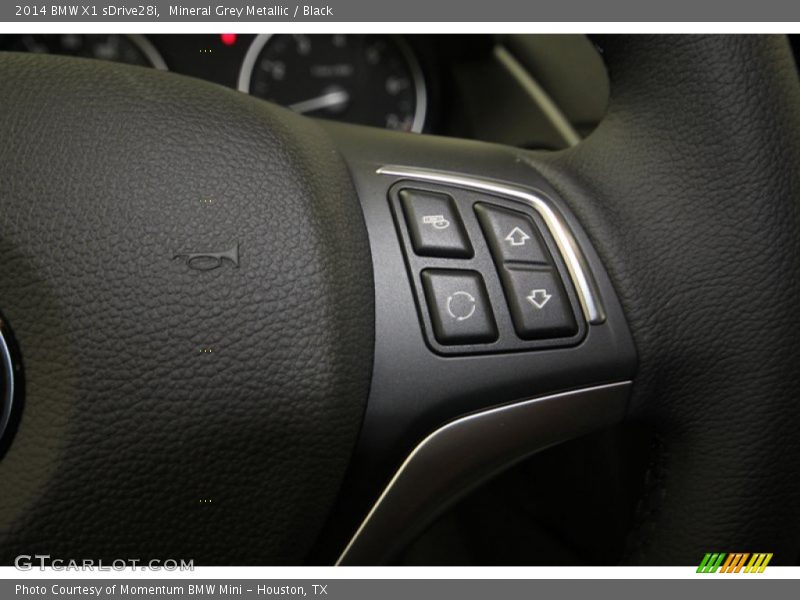 Mineral Grey Metallic / Black 2014 BMW X1 sDrive28i