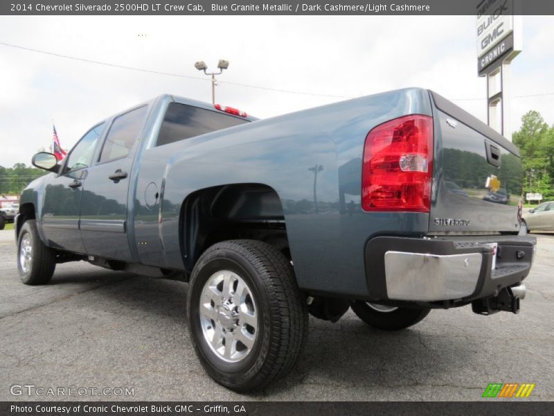 Blue Granite Metallic / Dark Cashmere/Light Cashmere 2014 Chevrolet Silverado 2500HD LT Crew Cab