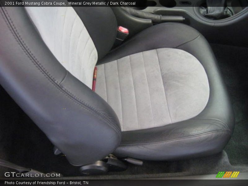 Mineral Grey Metallic / Dark Charcoal 2001 Ford Mustang Cobra Coupe