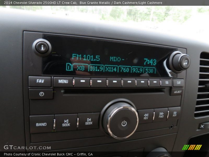 Audio System of 2014 Silverado 2500HD LT Crew Cab