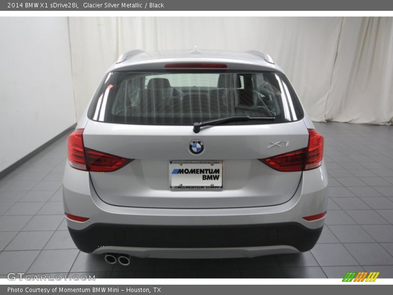 Glacier Silver Metallic / Black 2014 BMW X1 sDrive28i