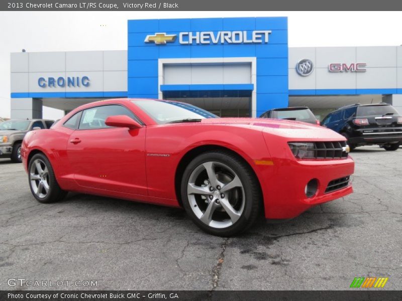Victory Red / Black 2013 Chevrolet Camaro LT/RS Coupe