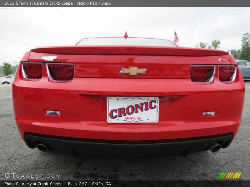 Victory Red / Black 2013 Chevrolet Camaro LT/RS Coupe