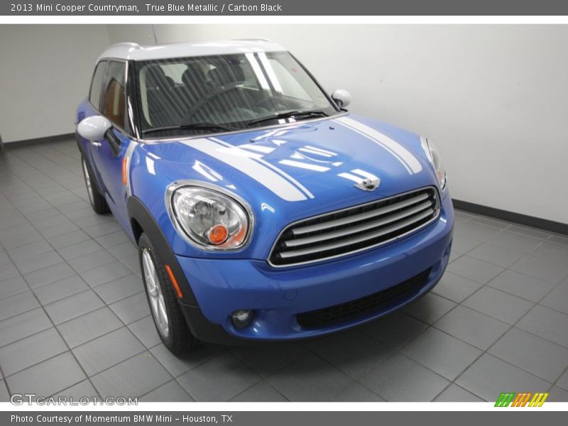 True Blue Metallic / Carbon Black 2013 Mini Cooper Countryman