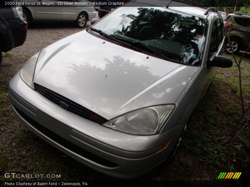 CD Silver Metallic / Medium Graphite 2000 Ford Focus SE Wagon