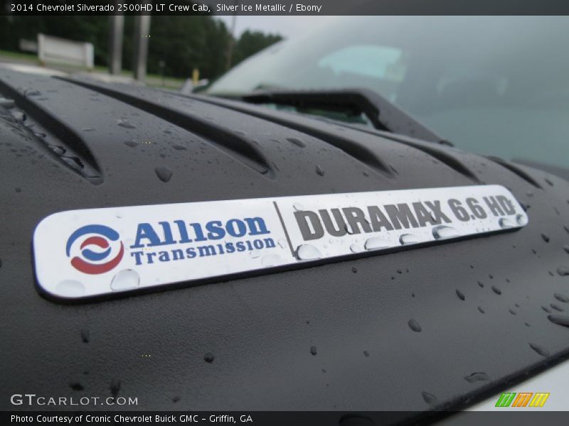 Silver Ice Metallic / Ebony 2014 Chevrolet Silverado 2500HD LT Crew Cab