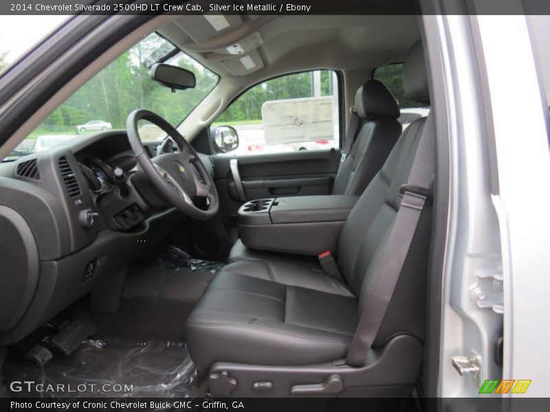 Silver Ice Metallic / Ebony 2014 Chevrolet Silverado 2500HD LT Crew Cab