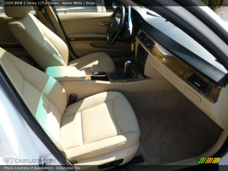 Alpine White / Beige 2006 BMW 3 Series 325xi Sedan