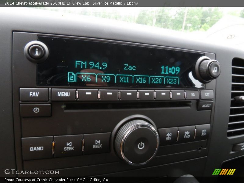 Silver Ice Metallic / Ebony 2014 Chevrolet Silverado 2500HD LT Crew Cab