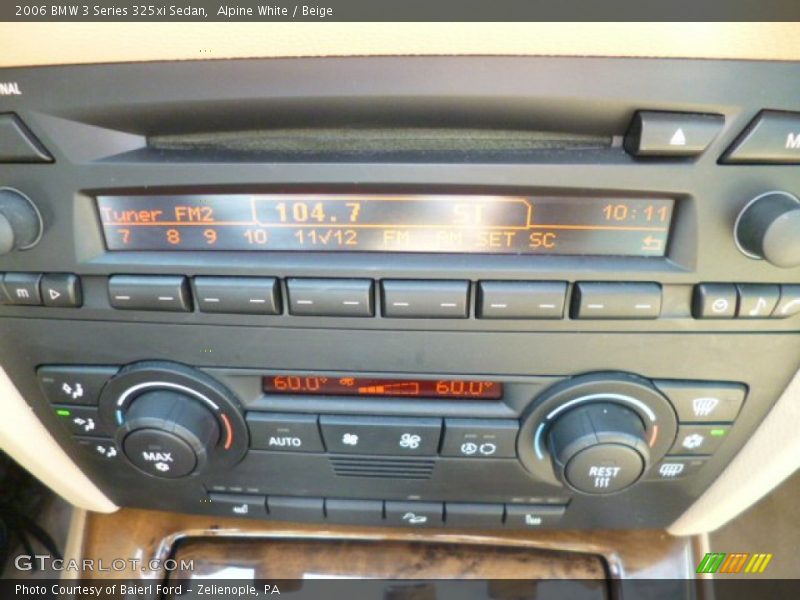 Alpine White / Beige 2006 BMW 3 Series 325xi Sedan