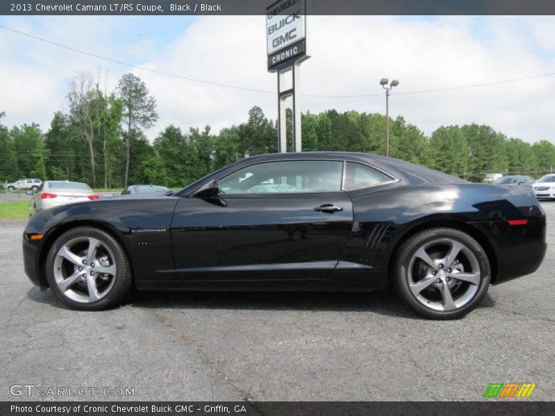 Black / Black 2013 Chevrolet Camaro LT/RS Coupe