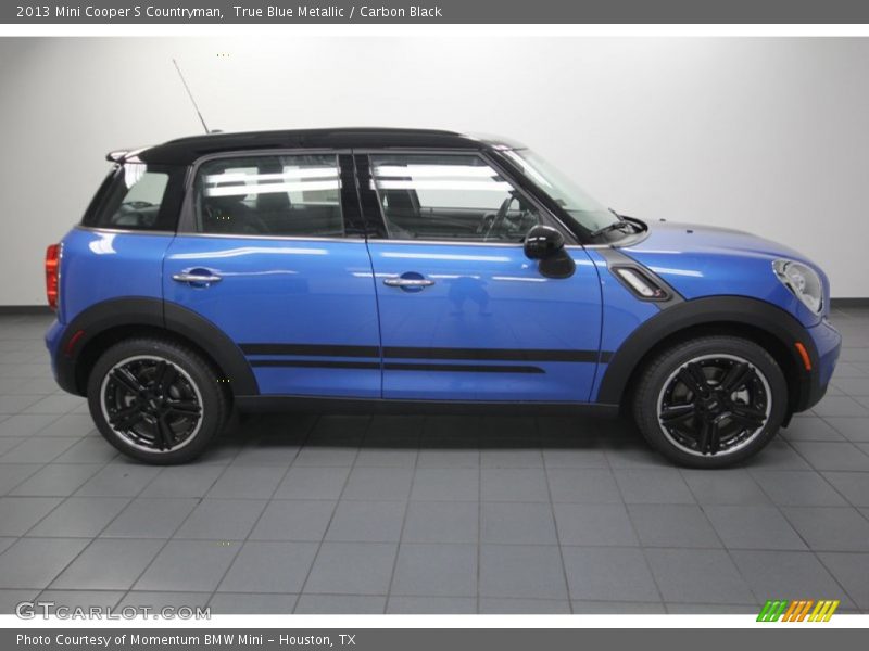 True Blue Metallic / Carbon Black 2013 Mini Cooper S Countryman