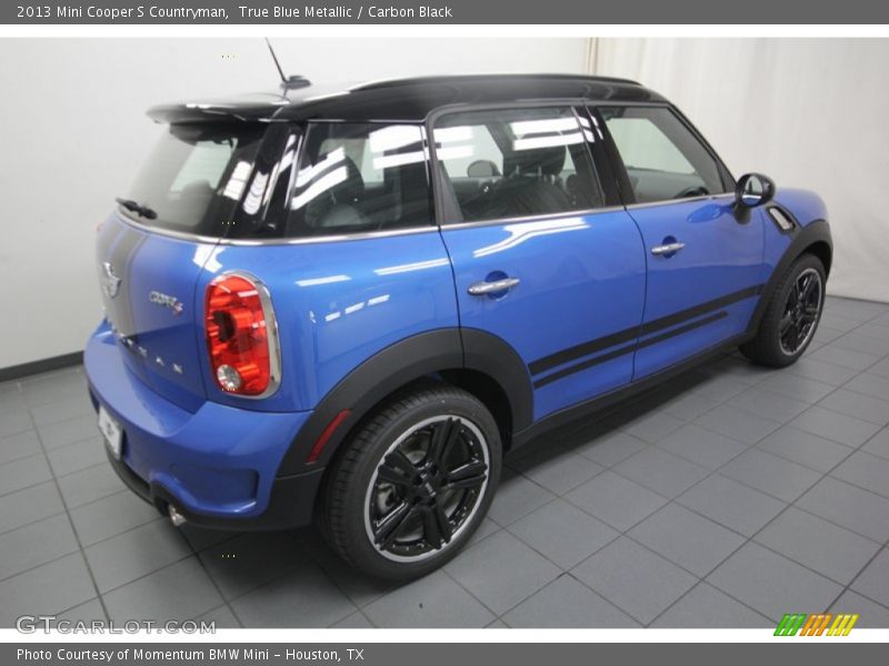 True Blue Metallic / Carbon Black 2013 Mini Cooper S Countryman