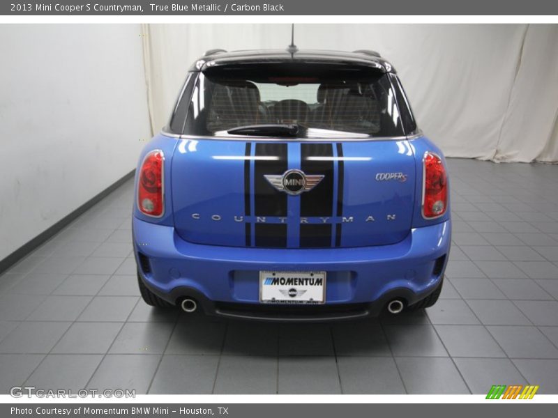 True Blue Metallic / Carbon Black 2013 Mini Cooper S Countryman