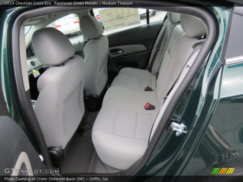 Rear Seat of 2014 Cruze Eco