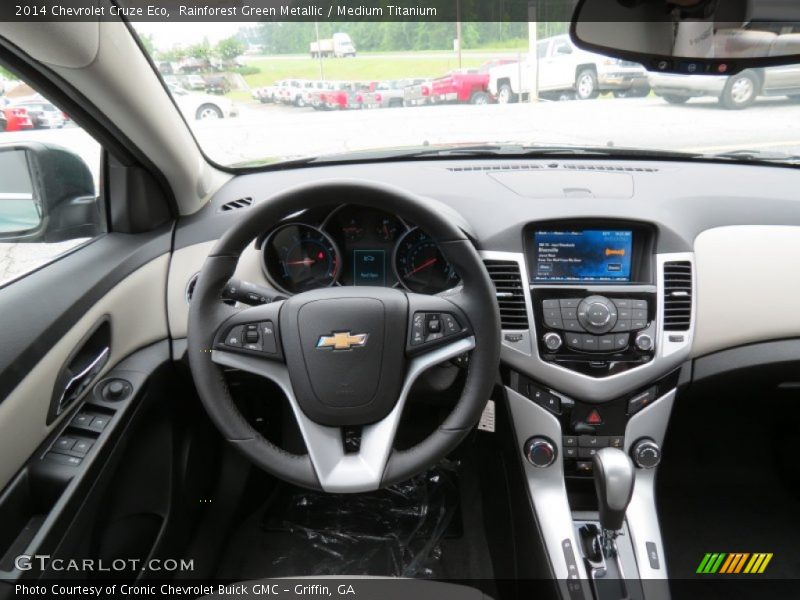 Dashboard of 2014 Cruze Eco