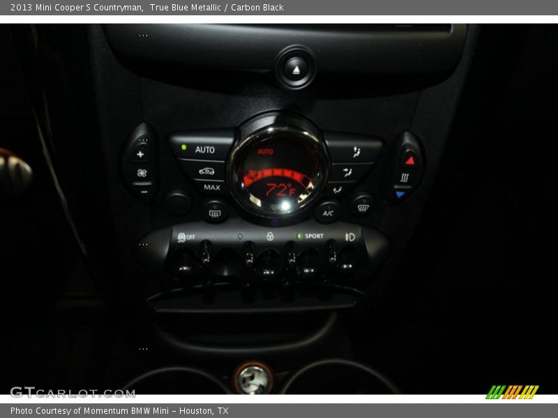 True Blue Metallic / Carbon Black 2013 Mini Cooper S Countryman