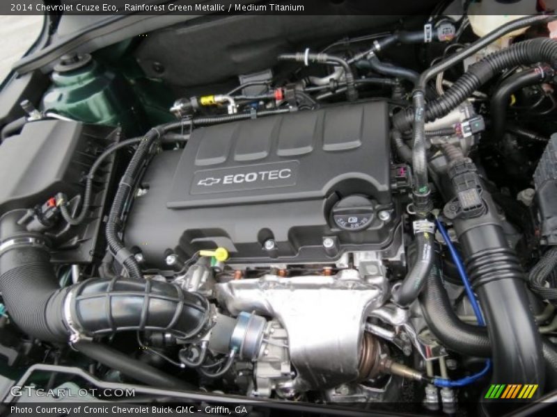  2014 Cruze Eco Engine - 1.4 Liter Turbocharged DOHC 16-Valve VVT ECOTEC 4 Cylinder