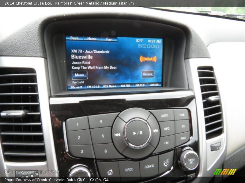 Controls of 2014 Cruze Eco