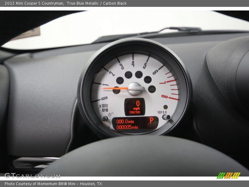 True Blue Metallic / Carbon Black 2013 Mini Cooper S Countryman